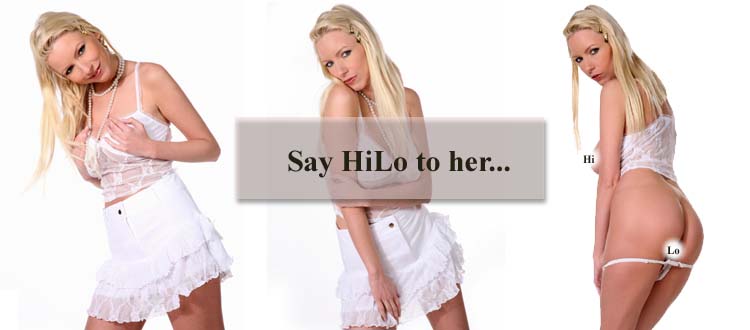 Alexandra stripping girl, HiLo cards strip games